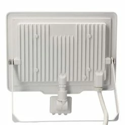 Projecteur Extérieur LED Extra Plat Précâblé à Détection 230V 50W 4250lm 4000K Blanc -123elec Soldes Magasin phn950572 projecteur exterieur led extra plat avec detecteur 50w 230v 4250lm blanc 3