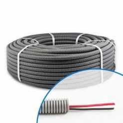 Gaine électrique ICTA Préfilée 2x1.5 R/N D16 Qofil - Couronne De 100m