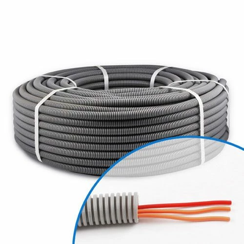 Gaine électrique ICTA Préfilée 3x1.5 O/O/R D16 Qofil - Couronne De 100m 3 Gaine électrique ICTA Préfilée 3x1.5 O/O/R D16 Qofil - Couronne De 100m