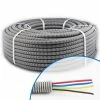 Gaine électrique ICTA Préfilée 4G1.5 R/B/VJ/N D20 Qofil - Couronne De 100m -123elec Soldes Magasin qof20415 gaine icta prefilee cable electrique