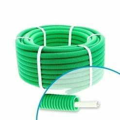 Gaine électrique ICTA Préfilée CAT6 250MHz FTP 4P D20 Qofil - Couronne De 30m