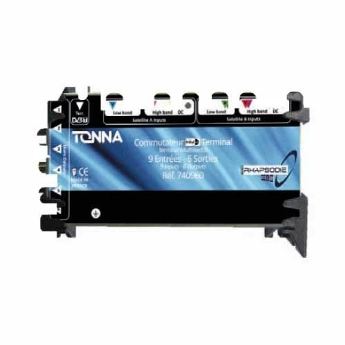 TONNA Commutateur Matriciel 2 Entrées SAT + 6 Sorties TV - 740960 3 TONNA Commutateur Matriciel 2 Entrées SAT + 6 Sorties TV - 740960