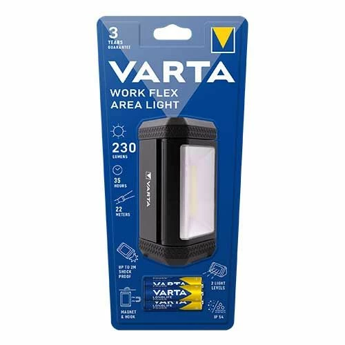 VARTA Lampe De Travail WORK FLEX Area 230lm + 3AA - 17648101421 7 VARTA Lampe De Travail WORK FLEX Area 230lm + 3AA - 17648101421 – Image 5