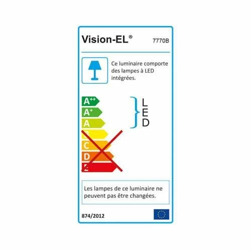 VISION-EL Dalle LED Encastrable 230V 36W 3600lm 4000K UGR19 600x600mm - 7770B 8 VISION-EL Dalle LED Encastrable 230V 36W 3600lm 4000K UGR19 600x600mm - 7770B – Image 6