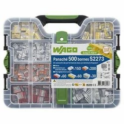 Wago Valisette 500 Bornes De Connexions Automatiques S2273 - WAG038003