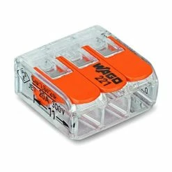 WAGO S221 50 Mini Bornes De Connexion Rapide 3 Entrées Pour Fils Souples Et Rigides - 221-413 7 WAGO S221 50 Mini Bornes De Connexion Rapide 3 Entrées Pour Fils Souples Et Rigides - 221-413 -123elec Soldes Magasin wag221 413 l50 wago s221 connecteur electrique 5 entrees