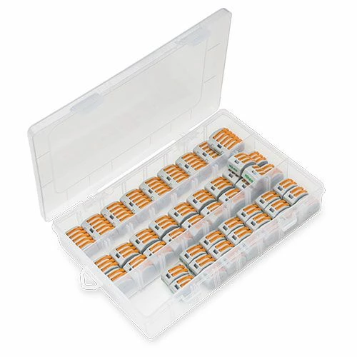 WAGO S222 50 Bornes De Connexion Rapide 2, 3 Et 5 Fils Pour Fils Souples Et Rigides 4 WAGO S222 50 Bornes De Connexion Rapide 2, 3 Et 5 Fils Pour Fils Souples Et Rigides – Image 2