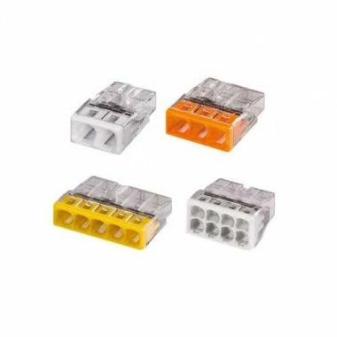 WAGO S2273 50 Mini Bornes De Connexion Rapide 2, 3, 5 Et 8 Entrées Pour Fils Rigides 5 WAGO S2273 50 Mini Bornes De Connexion Rapide 2, 3, 5 Et 8 Entrées Pour Fils Rigides – Image 3